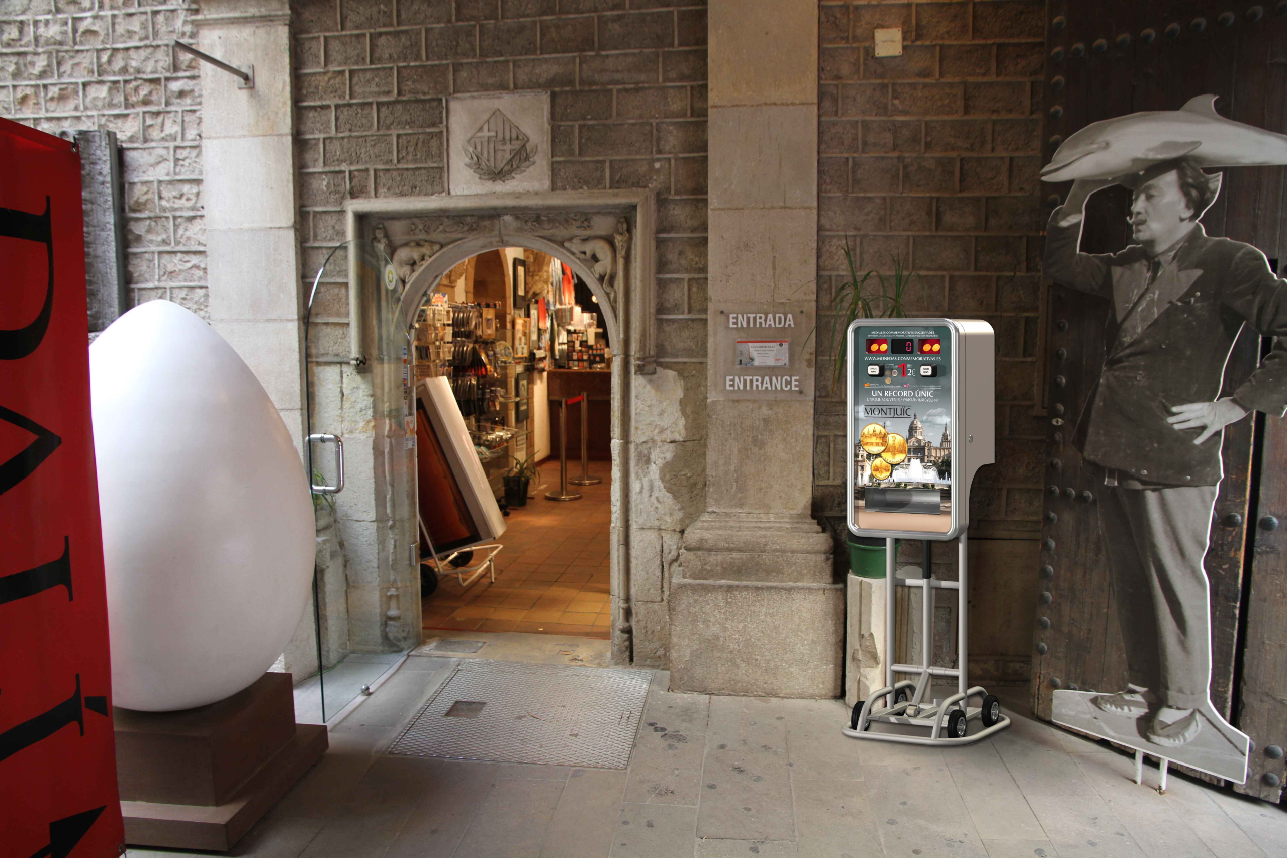 Commemorative coins for visitor attractions across Europe