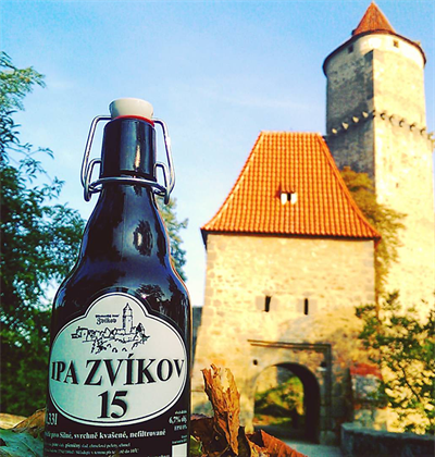 Brewery yard Zvíkov